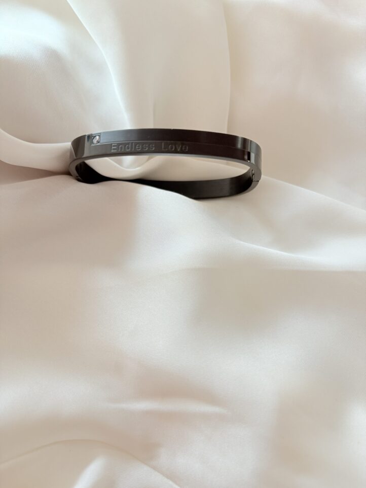 Men's Black Bracelet - Image 2